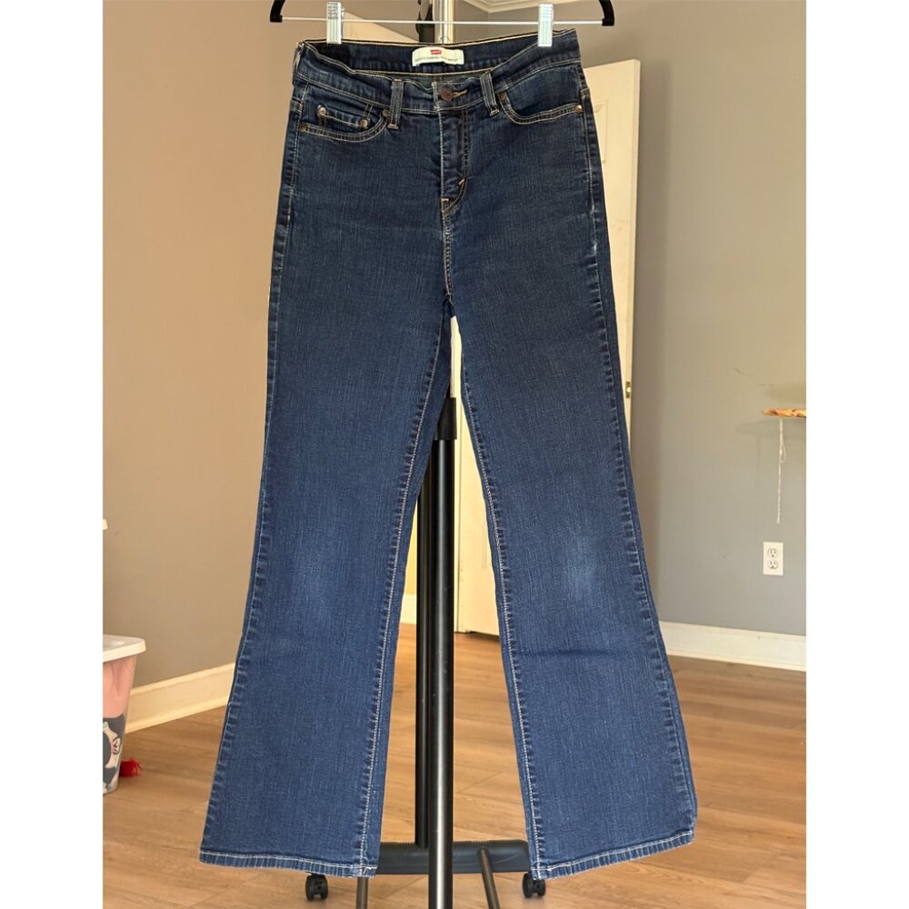Womens Vintage LEVIS 512 Bootcut Perfectly Slimming Stretch Jeans 8 M
